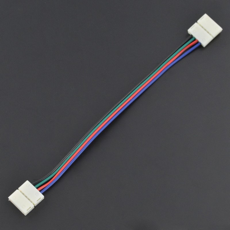 Konektor pro LED pásky 10mm 4pinový - s drátem