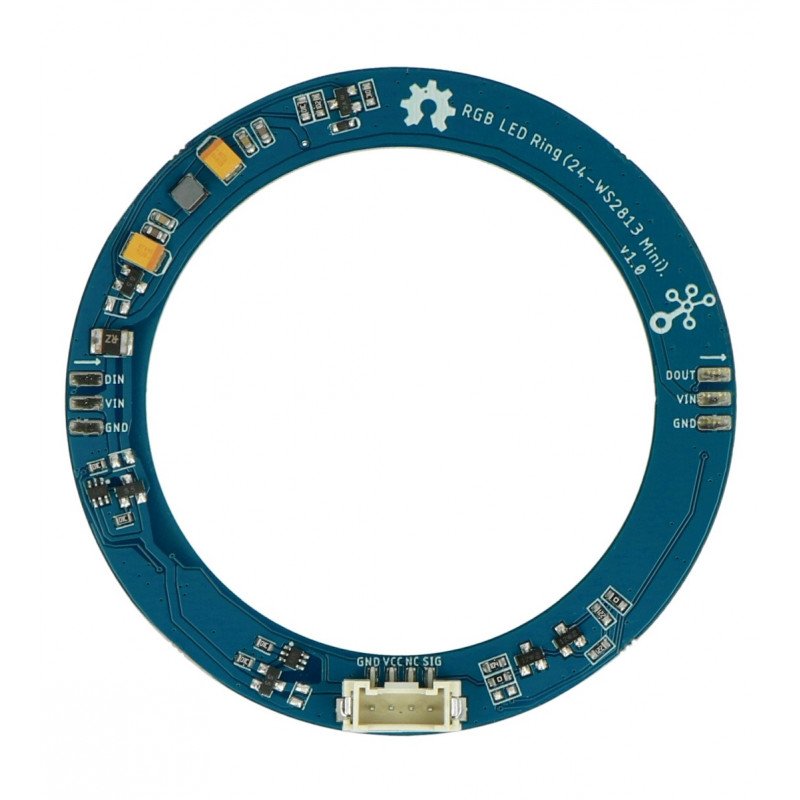 Grove - RGB LED prsten WS2813 x 24 LED - 35 mm - Seeedstudio 104020168