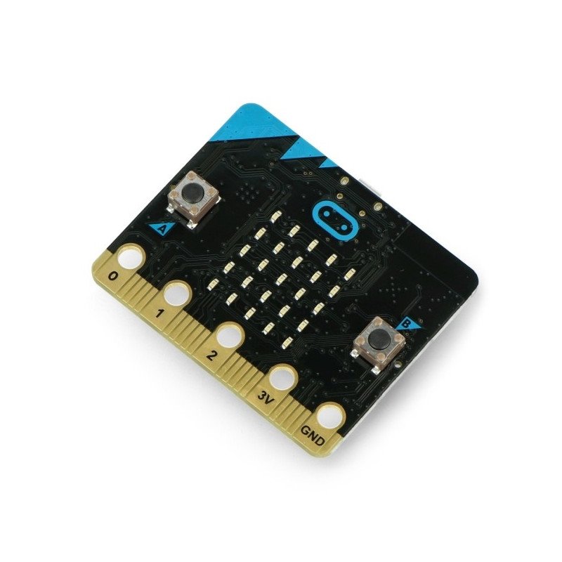 Micro: bit - vzdělávací modul, Cortex M0, akcelerometr, Bluetooth, 5x5 LED matice