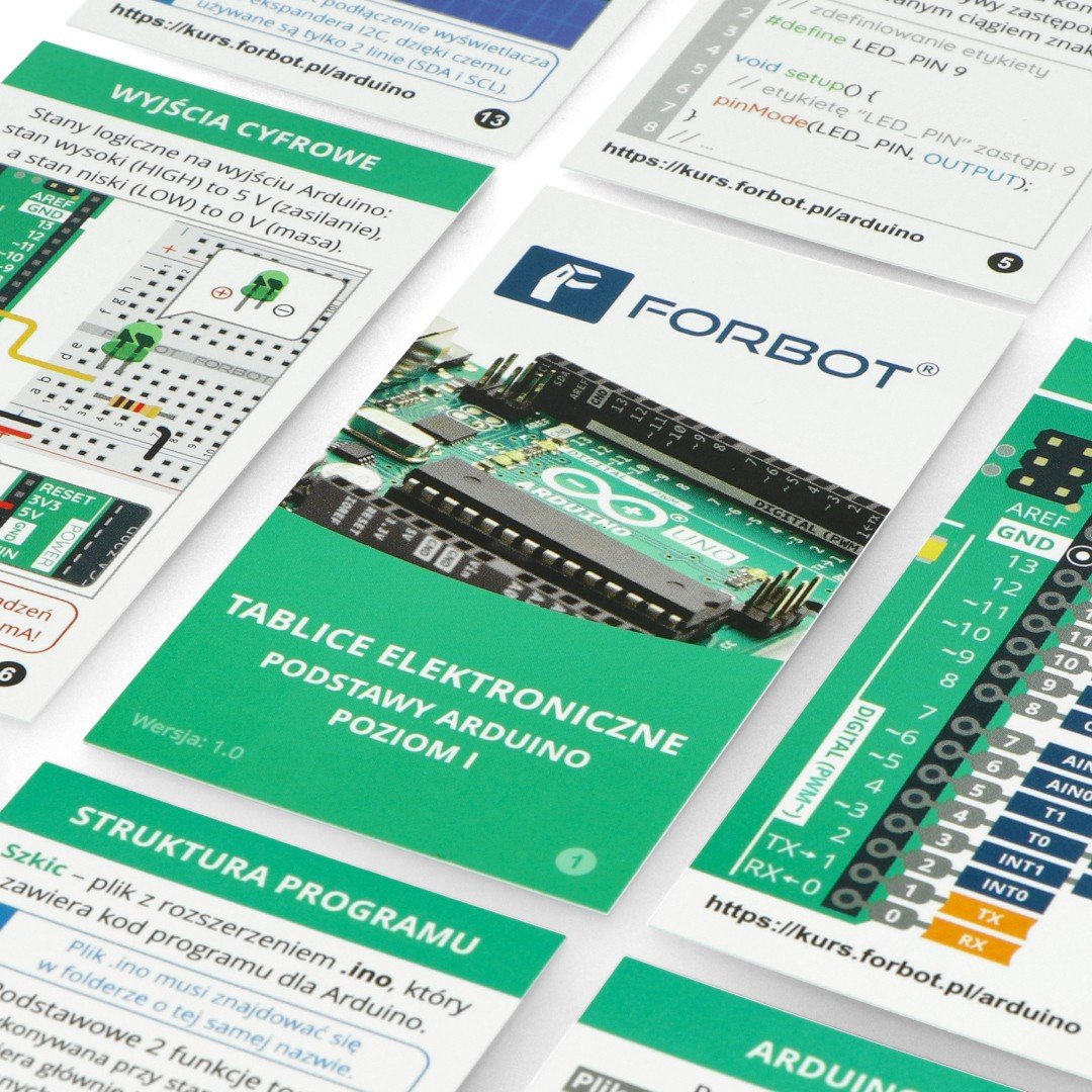 FORBOT - elektronické desky - pro kurz Arduino I
