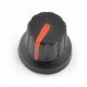 Knoflík potenciometru GC16 červený - 16 mm Knoflík potenciometru GC16 červený - 16 mm