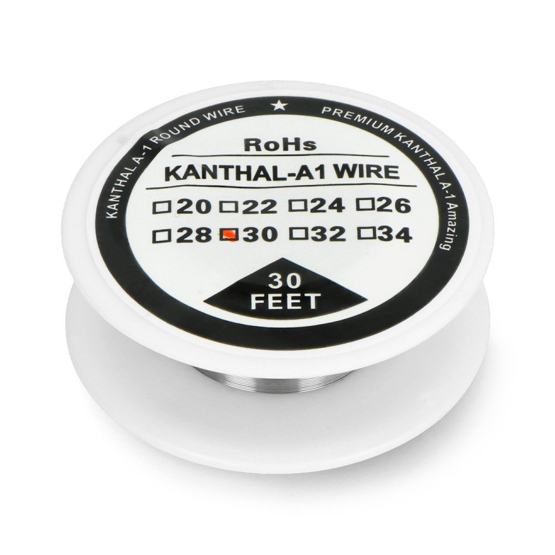 Odporový drát Kanthal A1 0,25 mm 23,3 Ω / m - 9,1 m