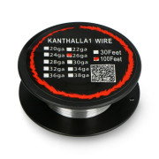 Odporový drát Kanthal A1 0,40 mm 12 Ω / m - 30,5 m