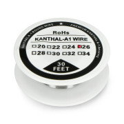 Odporový drát Kanthal A1 0,40 mm 12 Ω / m - 9,1 m