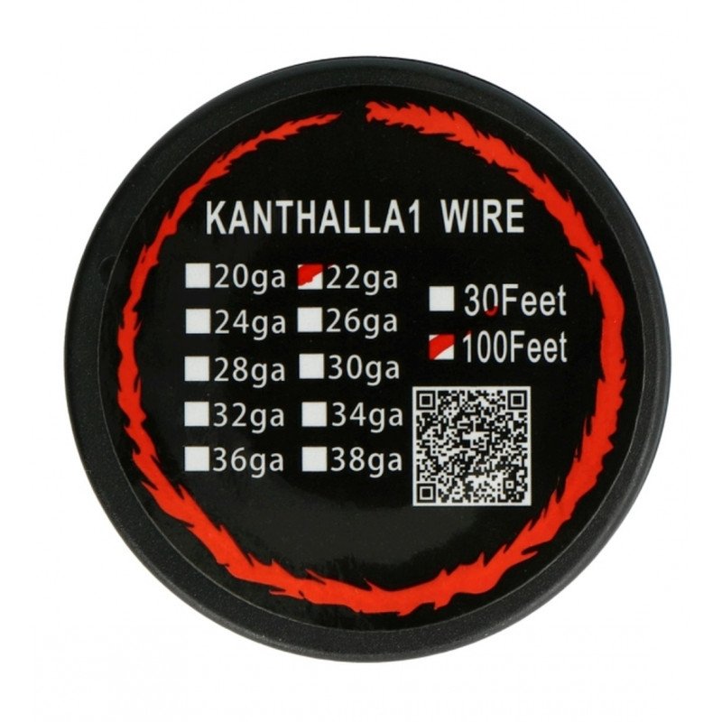 Odporový drát Kanthal A1 0,64 mm 4,9 Ω / m - 30,5 m