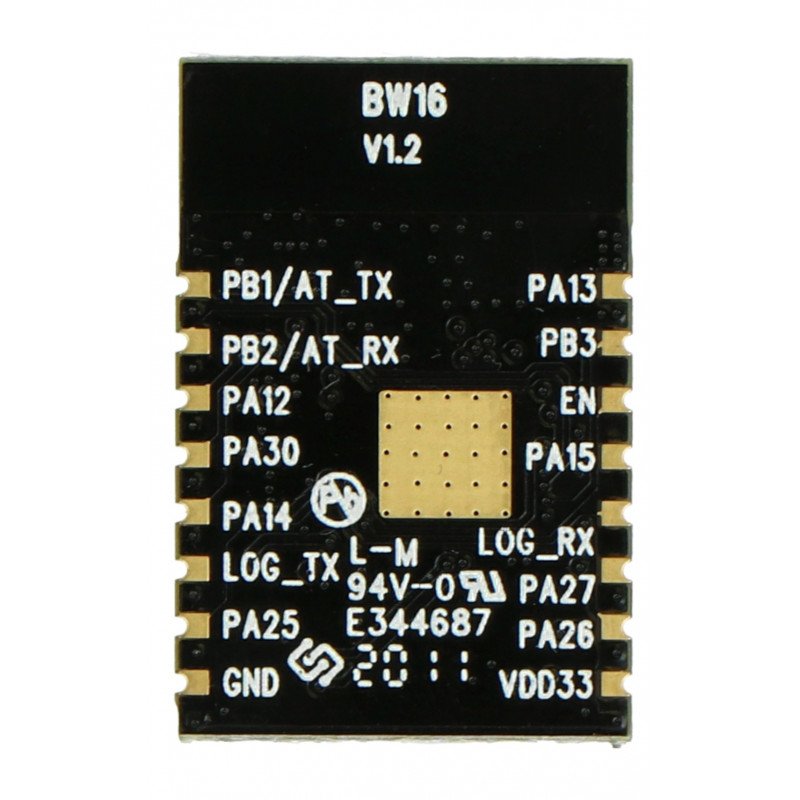 Dvoupásmový komunikační modul Realtek RTL8720DN - WiFi 2,4 GHz / 5 GHz a Bluetooth 5.0