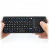 Bezdrátová klávesnice Ultra Mini - klávesnice + touchpad + indikátor - Bluetooth - zdjęcie 1