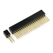 Sada zásuvkových konektorů pro Raspberry Pi 4B a PoE HAT - 2x20 a 2x3, rastr 2,54 mm