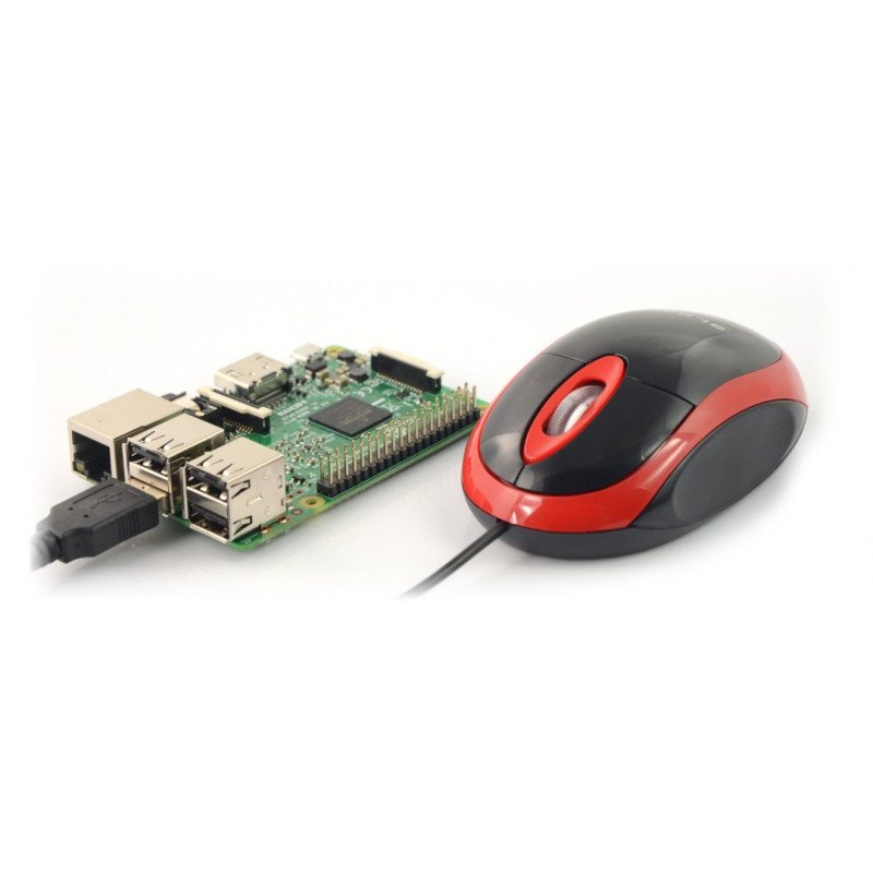 Optická myš Blow MP-20 USB červená