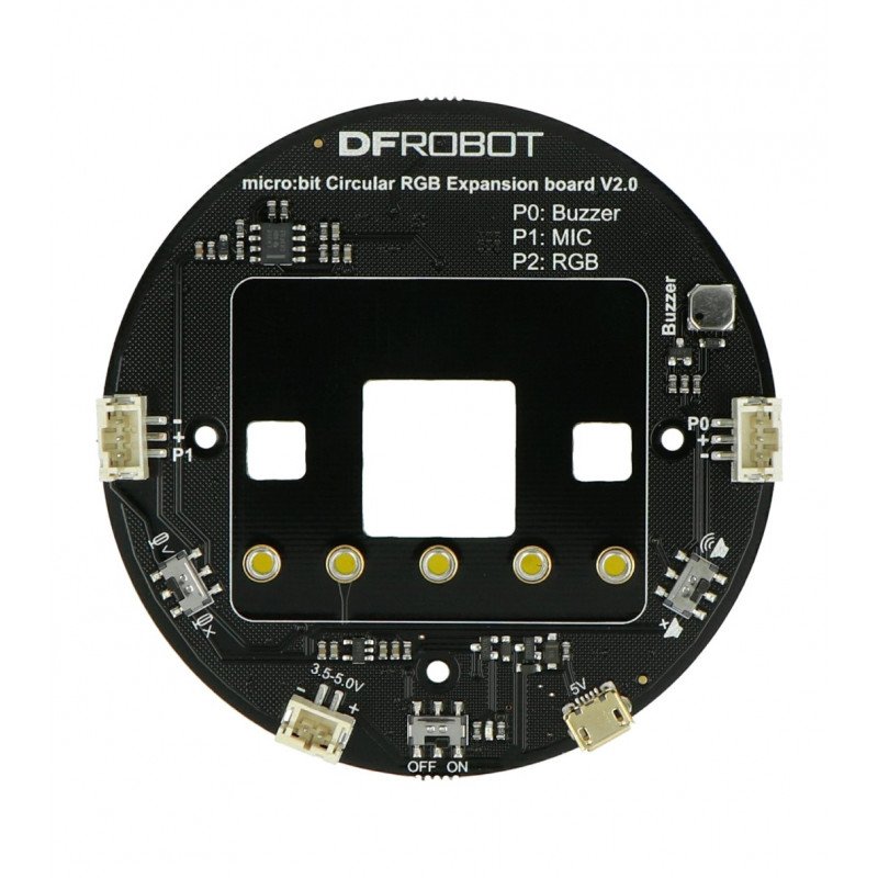 DFRobot - kulatá RGB LED rozšiřující deska pro Micro: bit