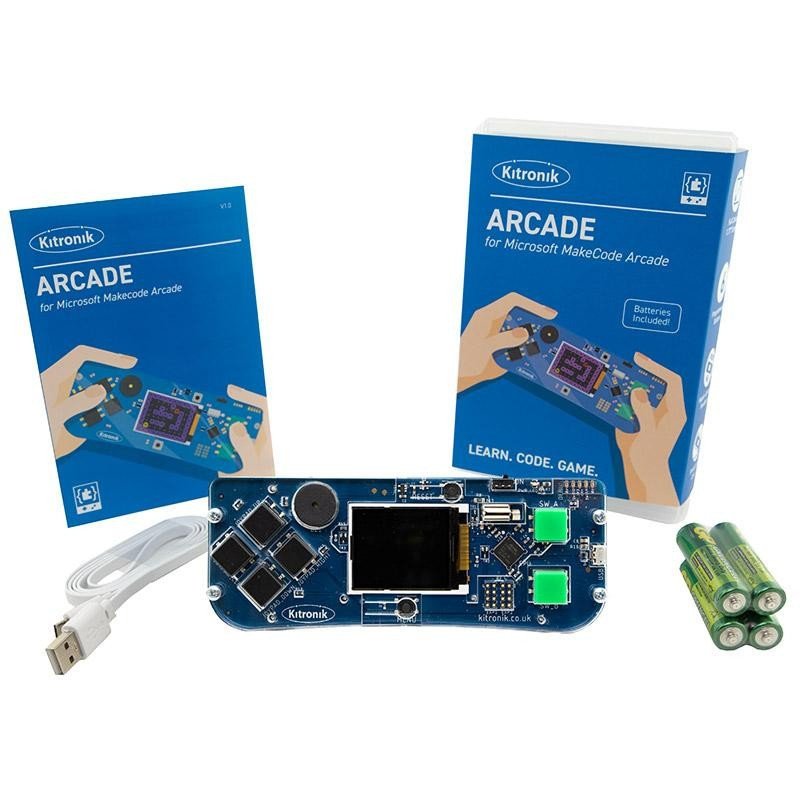 ARCADE konzole pro MakeCode Arcade - maloobchodní balení - Kitronik 5319