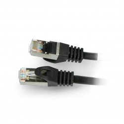 Lanberg Ethernet Patchcord FTP 5e 50m - černý