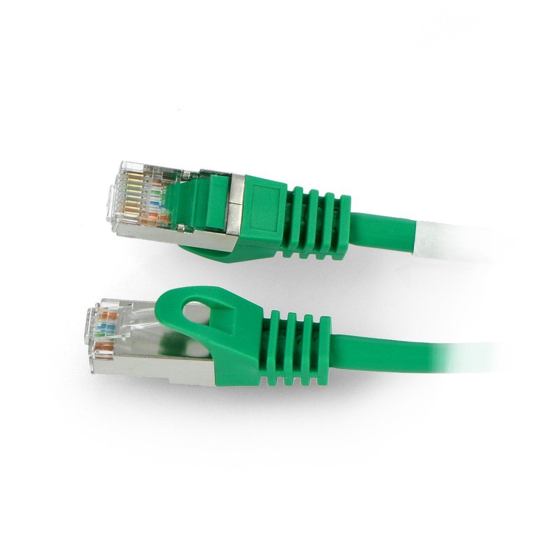 Lanberg Ethernet Patchcord FTP 5e 50m - zelený