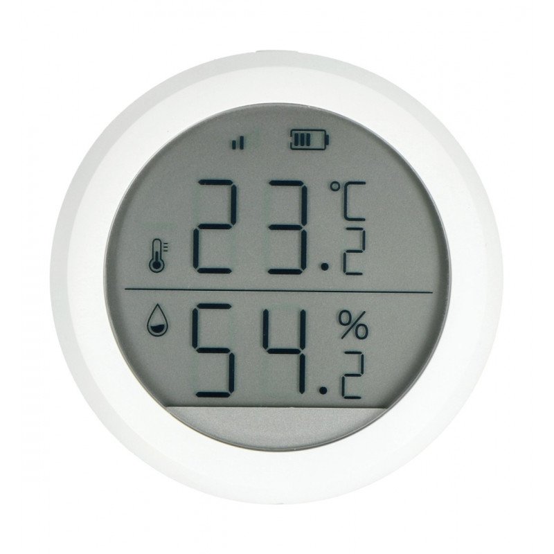 Čidlo teploty a vlhkosti ZigBee LCD TH2 Tuya Smart Life