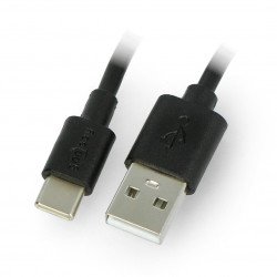 Goobay USB A 2.0 - černý kabel USB C - 0,5 m