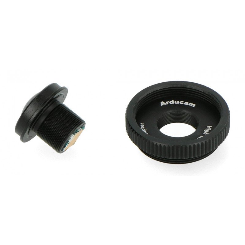 Objektiv Fisheye M12 1,56 mm s adaptérem pro kameru Raspberry Pi - AduCam LN031