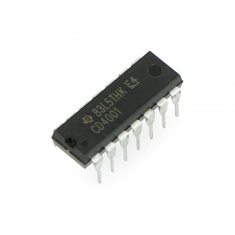 Logický obvod CD4001BP 4xNOR - 5ks.