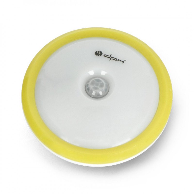 ML7000 LED lampa se senzorem pohybu a soumraku s vestavěnou baterií - žlutá