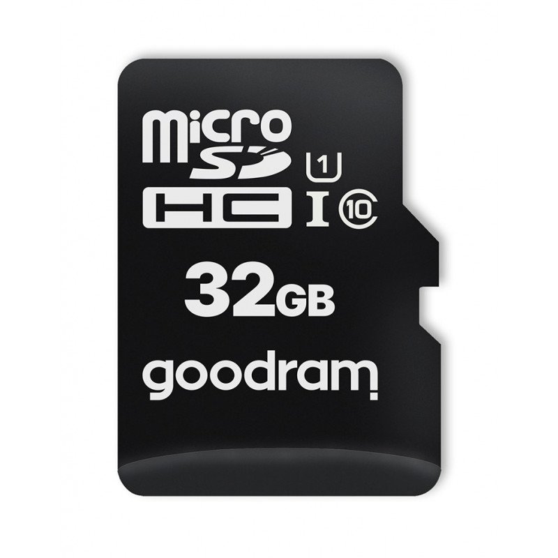 Paměťová karta Goodram micro SD / SDHC 32 GB UHS-I třídy 10 s adaptérem