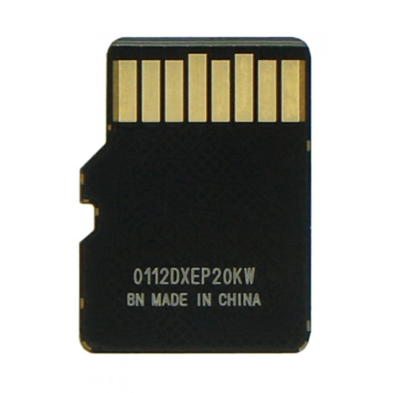 Paměťová karta SanDisk microSD 64 GB 80 MB / s třída 10 + Raspbian NOOB systém pro Raspberry Pi 4B / 3B + / 3B / 2B