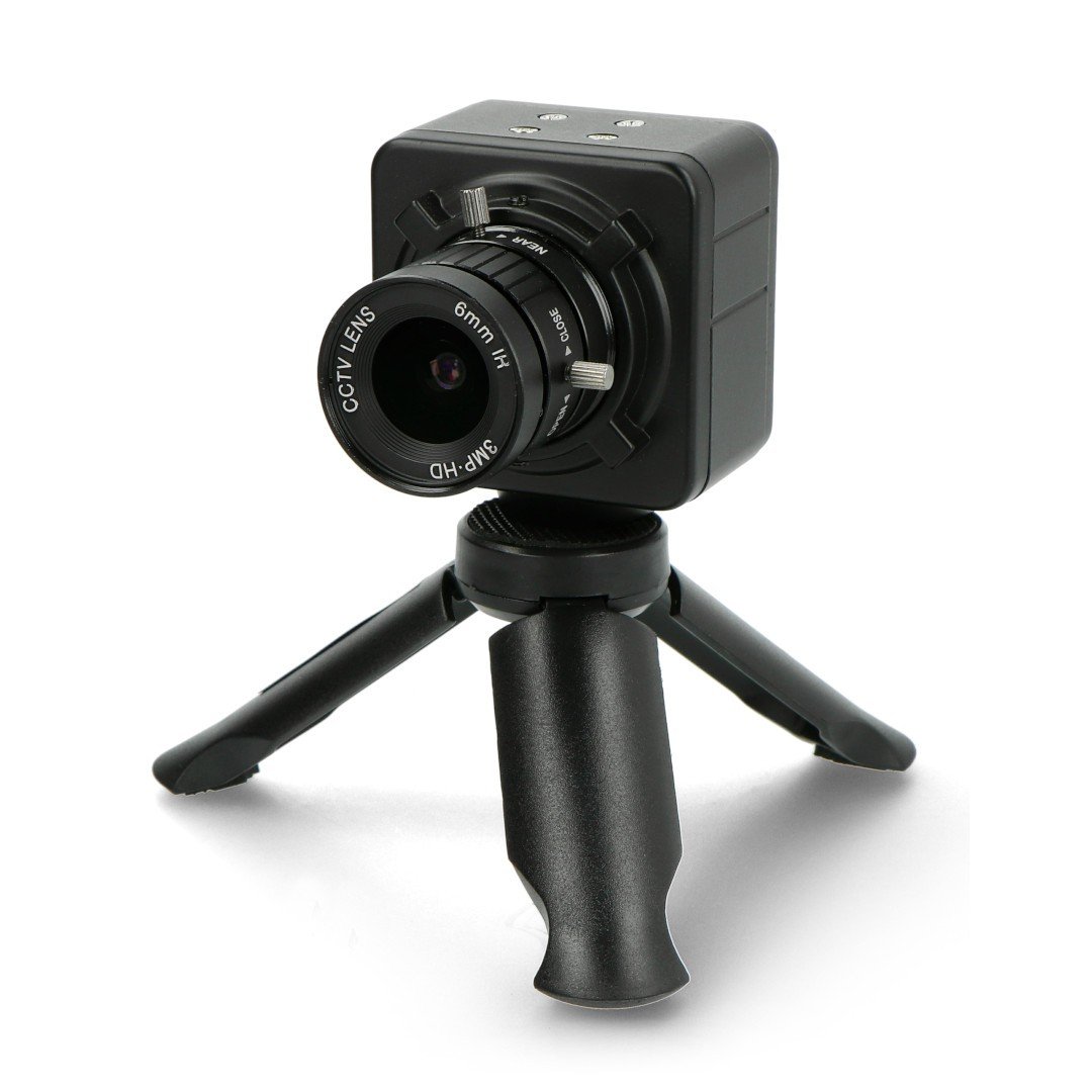 Sada s fotoaparátem IMX477 12,3 MPx HQ a objektivem 6 mm CS-Mount - pro Raspberry Pi - ArduCam B0240