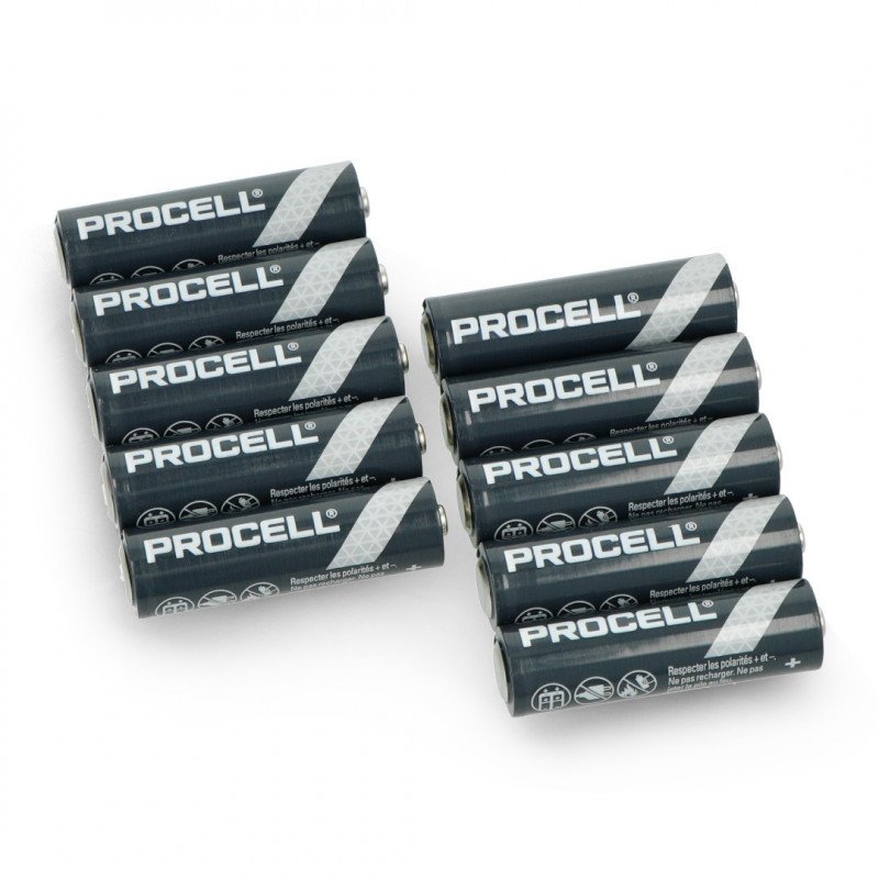 Baterie Duracell Procell AA (LR6) - 10 ks