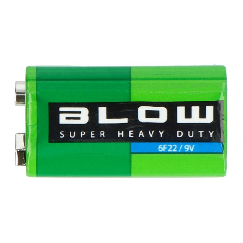 Baterie BLOW SUPER HEAVY DUTY blistr 9V6F22