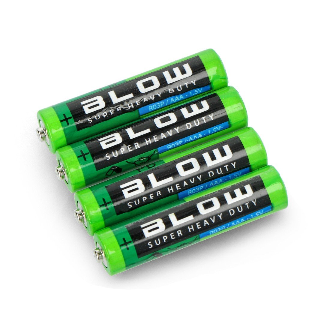 BLOW SUP baterie. Blistr HEARY DUTY AAAR03P