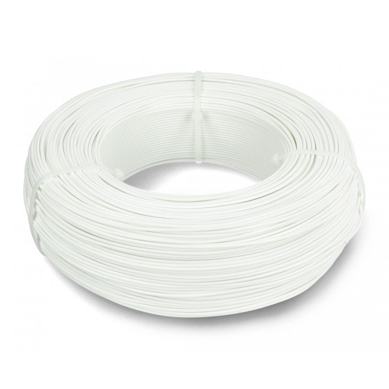 Fiberlogy Refill Easy PETG Filament 1,75 mm 0,85 kg - bílá