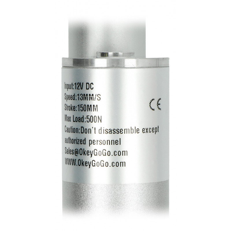 Elektrický pohon LA10 500N 13mm/s 12V - prodloužení 15cm