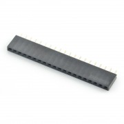 Přímá zásuvka 1x20pin, rozteč 2,54 mm - vertikální