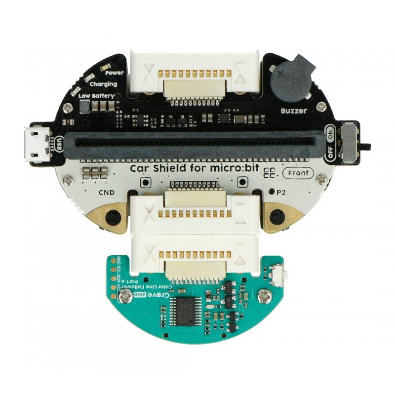 Grove Zero Bit Kit micro: Car - Sada magneticky spojených prvků - 3 moduly