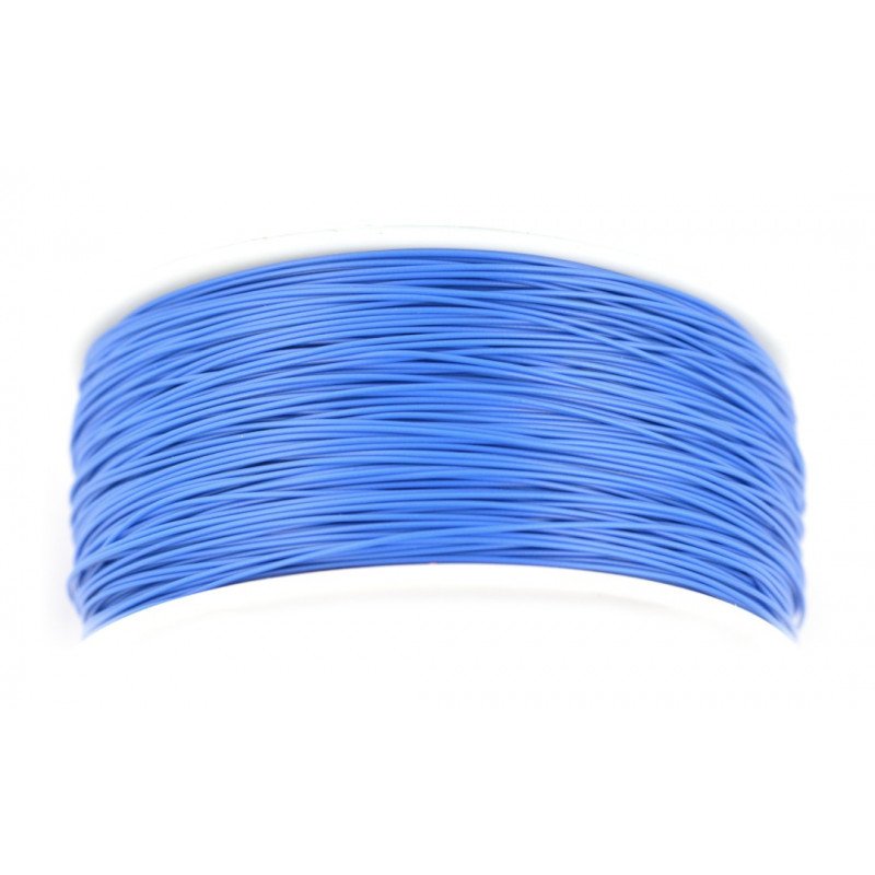 Drát z PVC 0,5 mm - modrý - role 305 m