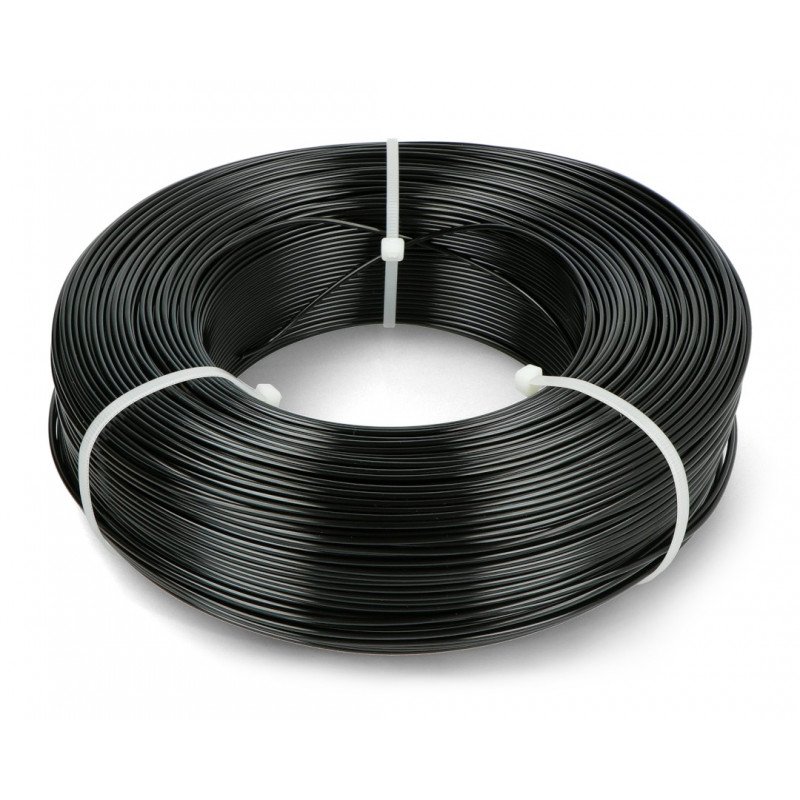 Fiberlogy Refill Easy PET-G Filament 1,75 mm 0,85 kg - černá