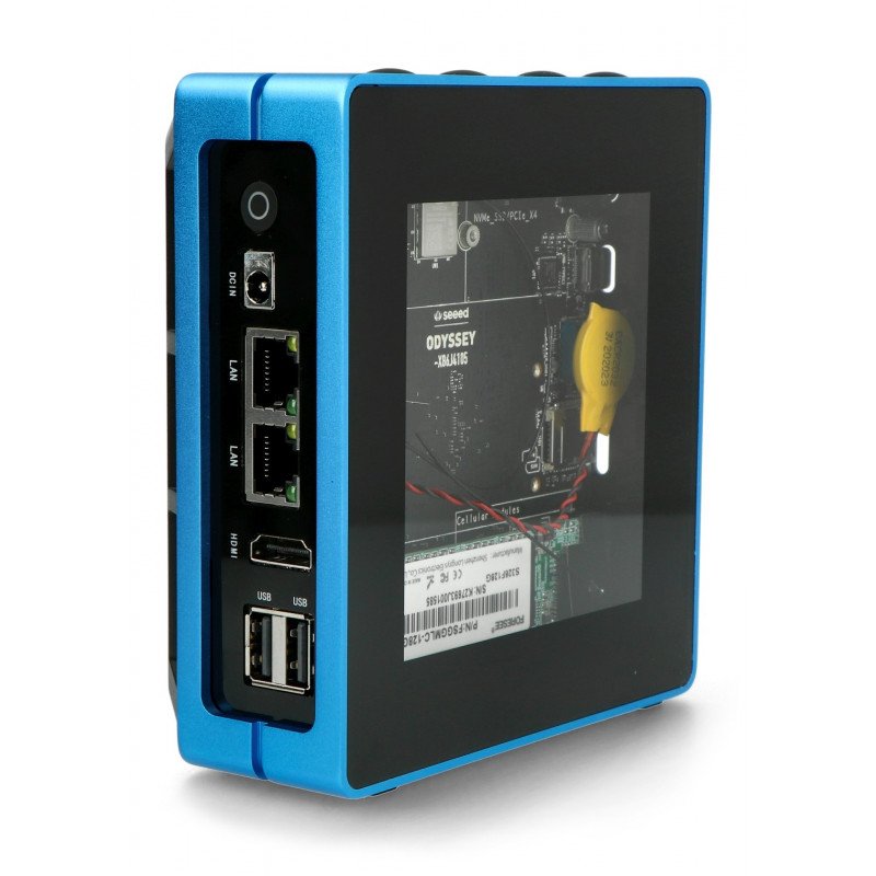 Odyssey Blue J4105 - Intel Celeron J4105 + ATSAMD21 8 GB RAM + 128 GB SSD WiFi + Bluetooth + pouzdro - Seeedstudio 110991412