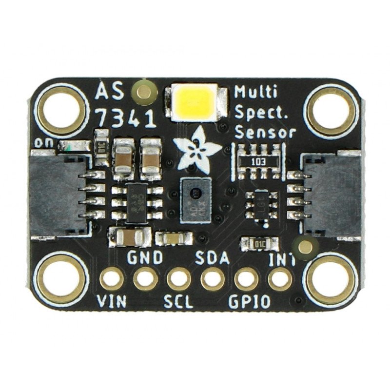 Adafruit AS7341 10-kanálový světelný / barevný senzor Breakout - STEMMA QT / Qwiic