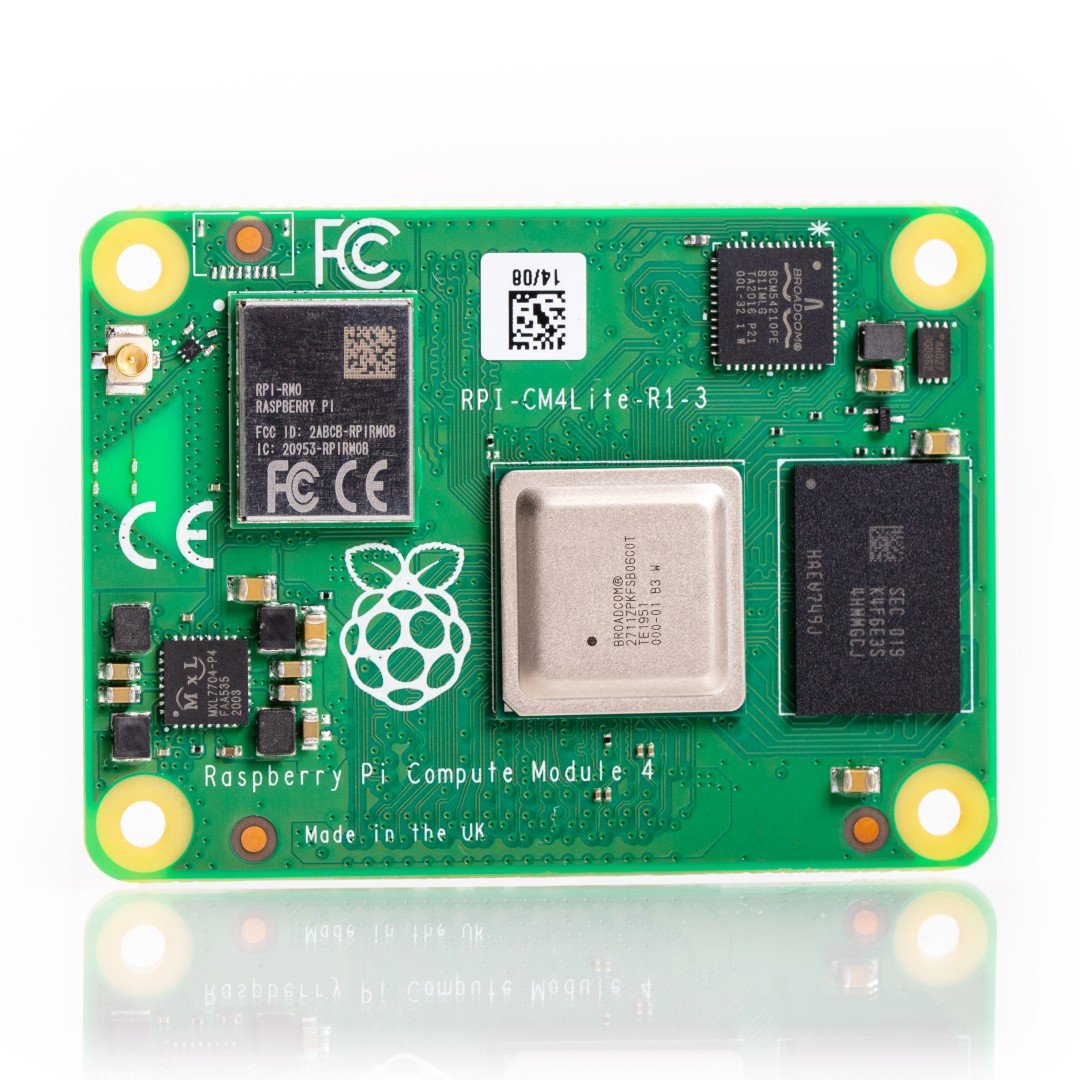 Výpočetní modul Raspberry Pi CM4 Lite 4 - 2 GB RAM + WiFi