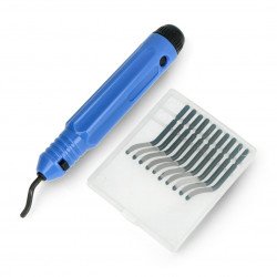 Nůž na zpracování 3D tisků - odhrotovač s 10 náhradními čepelemi