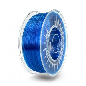 Devil Design PETG 1,75mm 1kg - Super Blue Transparent