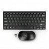 Bezdrátová sada Mini Keyboard K800C - klávesnice + myš - černá - zdjęcie 1