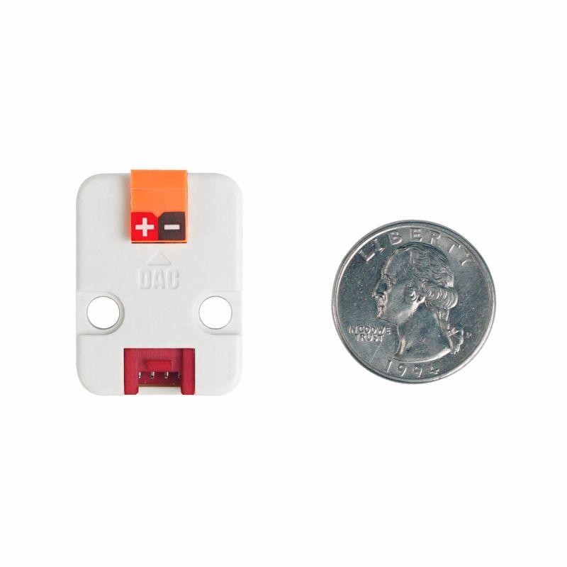 Převodník MCP4725 DAC - rozšiřující modul jednotky pro vývojové