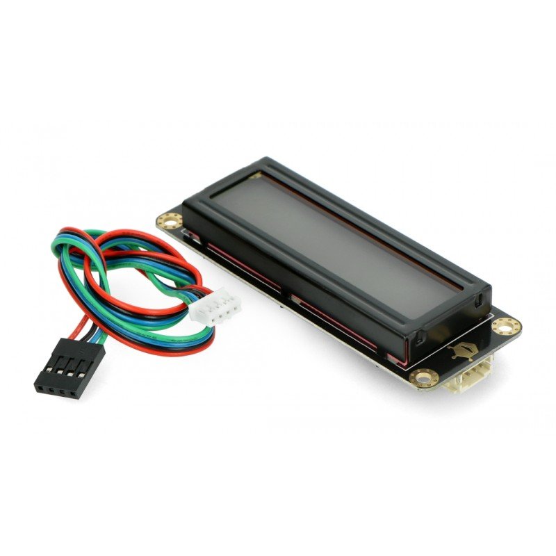 LCD displej 2x16 RGB znaků - Arduino I2C - gravitace