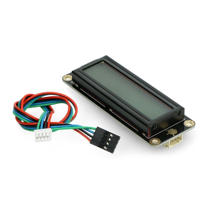 DFRobot Gravity - 2x16 I2C LCD displej - šedý - pro Arduino
