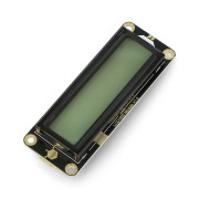 DFRobot Gravity - 2x16 I2C LCD displej - zelený - pro Arduino