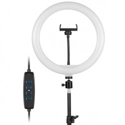 Kruhová lampa RING 30cm se stojanem 185cm - Tracer