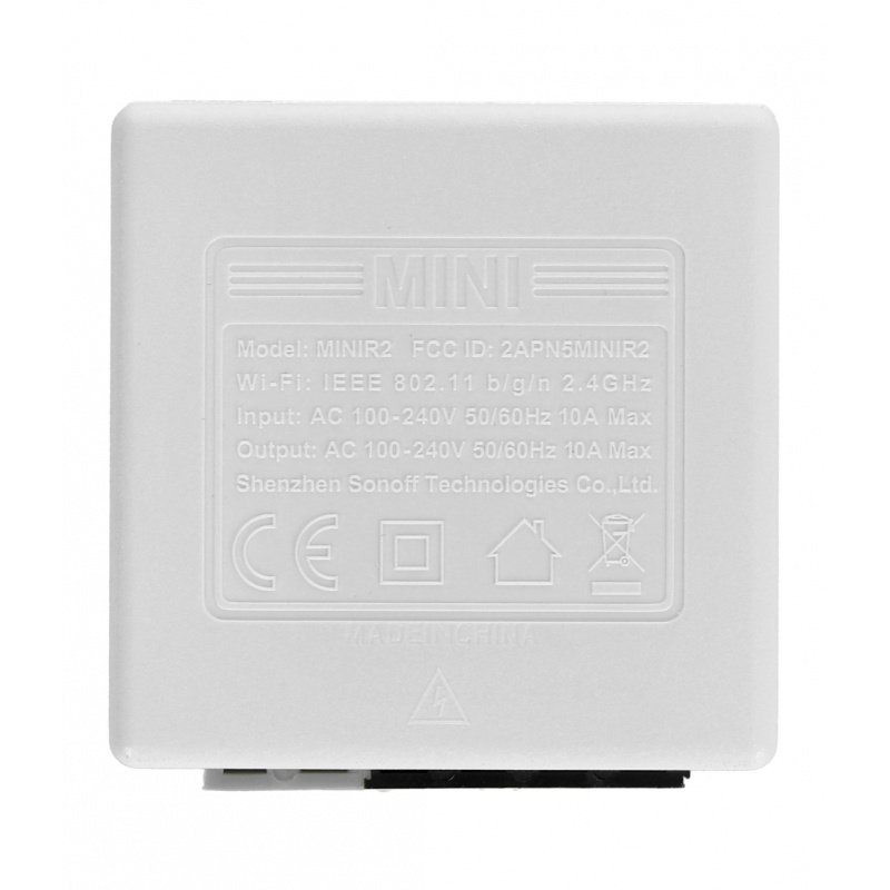 Sonoff Mini - relé 230 V WiFi - aplikace pro Android / iOS