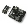 Hliníkové pouzdro pro Raspberry Pi 4B s ventilátorem - Argon One - šedé - zdjęcie 5