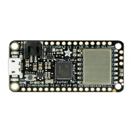 Rádiový modul Adafruit Feather M0 + 433 MHz RFM95 LoRa - kompatibilní s Arduino