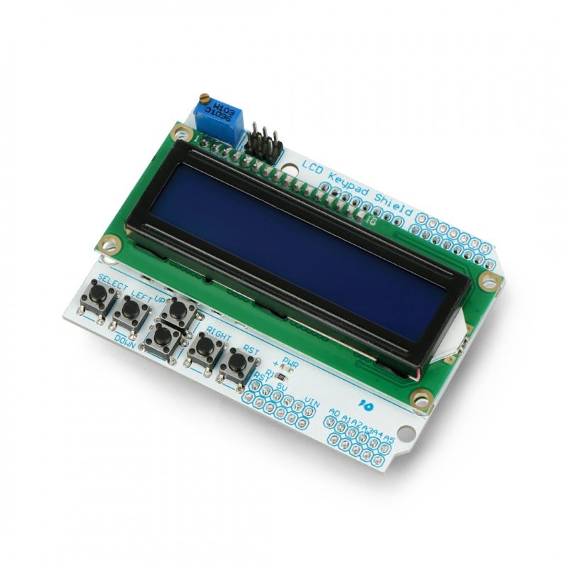 Štít LCD klávesnice Velleman - displej pro Arduino