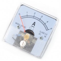 Analogový ampérmetr - panel DH-50 - 5A